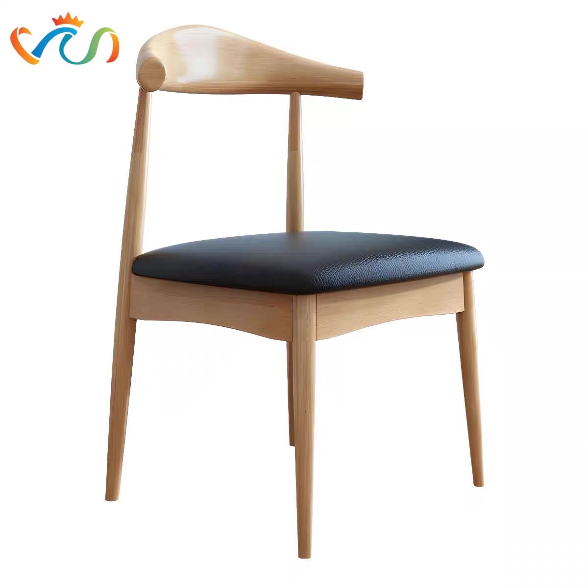 Ghế ăn, ghế cafe Elbow đệm vuông phong cách hiện đại