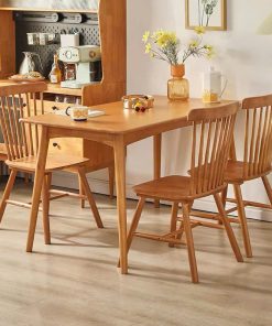 Ghế ăn, ghế cafe Pinnstol 7 nan phong cách hiện đại, Bắc Âu