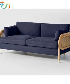 Sofa gỗ phối mây VS37 Heatherfield