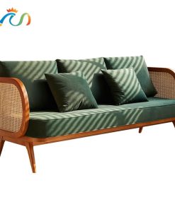 Ghế Sofa gỗ phối mây VS39 Buzzi
