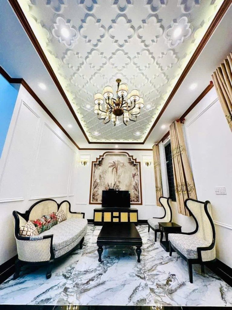 Sofa gỗ phối mây Indochine VS42 Marriott