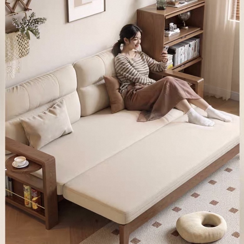 Ghế Sofa Bed, Sofa Giường Gỗ VSG06