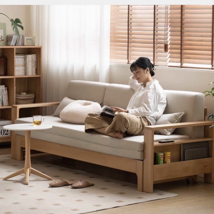 Ghế Sofa Bed, Sofa Giường Gỗ VSG06