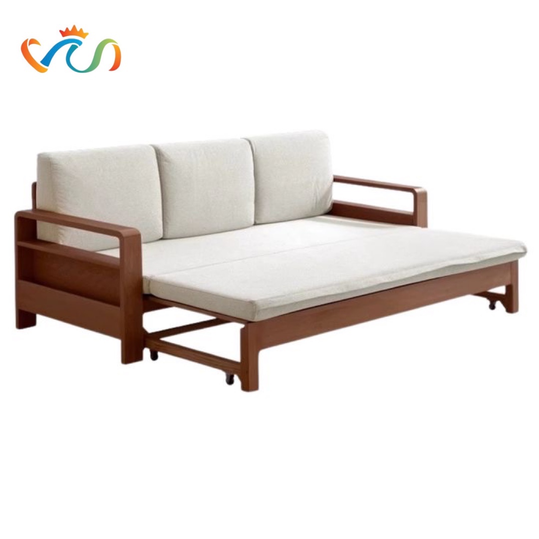 Ghế Sofa Bed, Sofa Giường Gỗ VSG06
