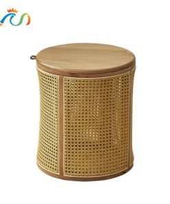 Giỏ, Bàn trà, Đôn gỗ phối mây VGD01