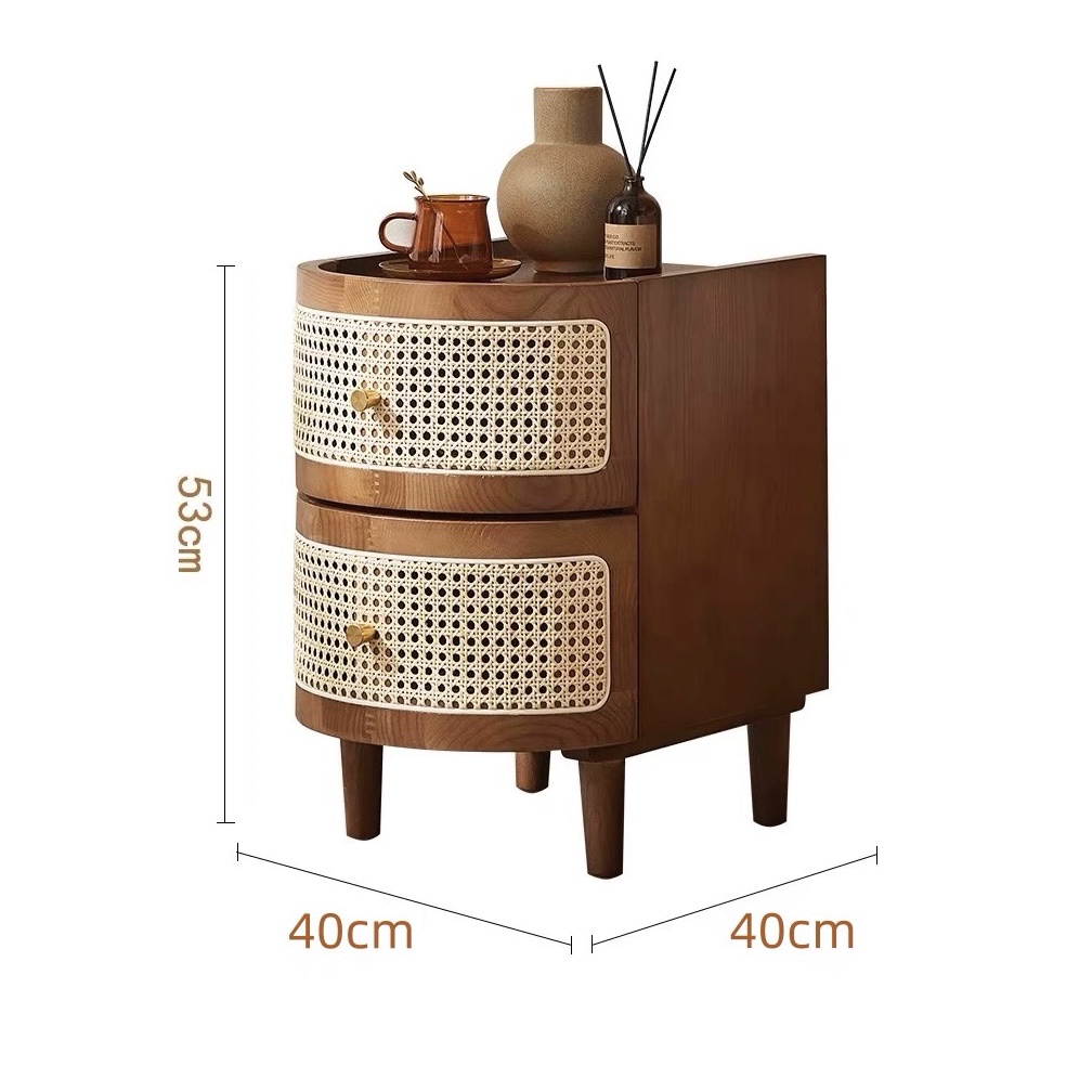 Bàn trà, Tủ Tab mini phối mây VGD09