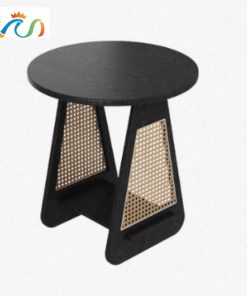 Bàn trà, Tủ tab mini gỗ phối mây VGD11