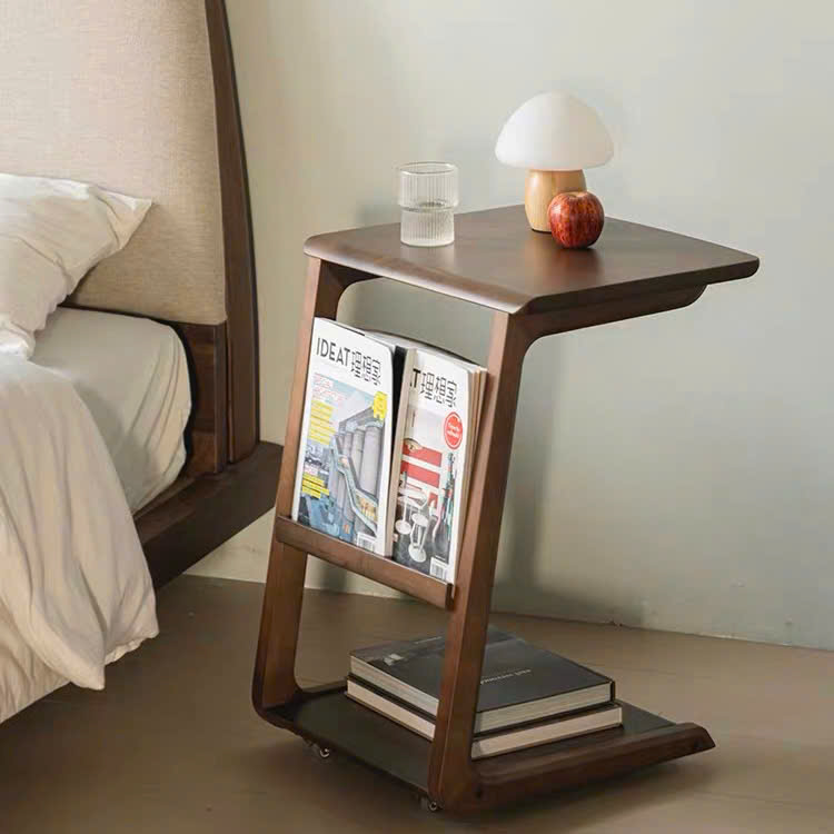 Bàn trà, Tủ tab mini gỗ phối mây VGD19