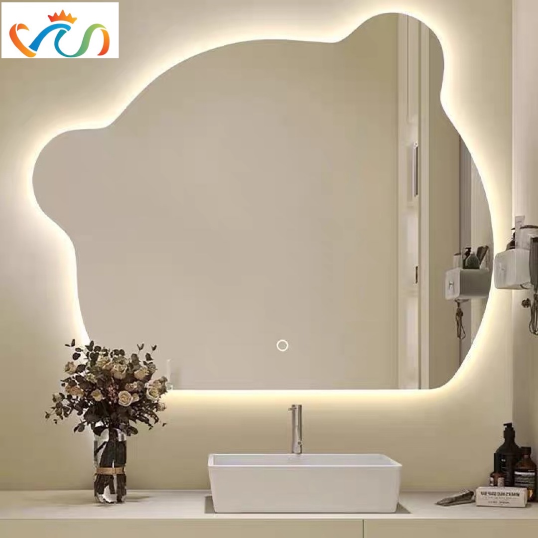 guong-decor-hinh-dau-gau-led-cam-ung-hat