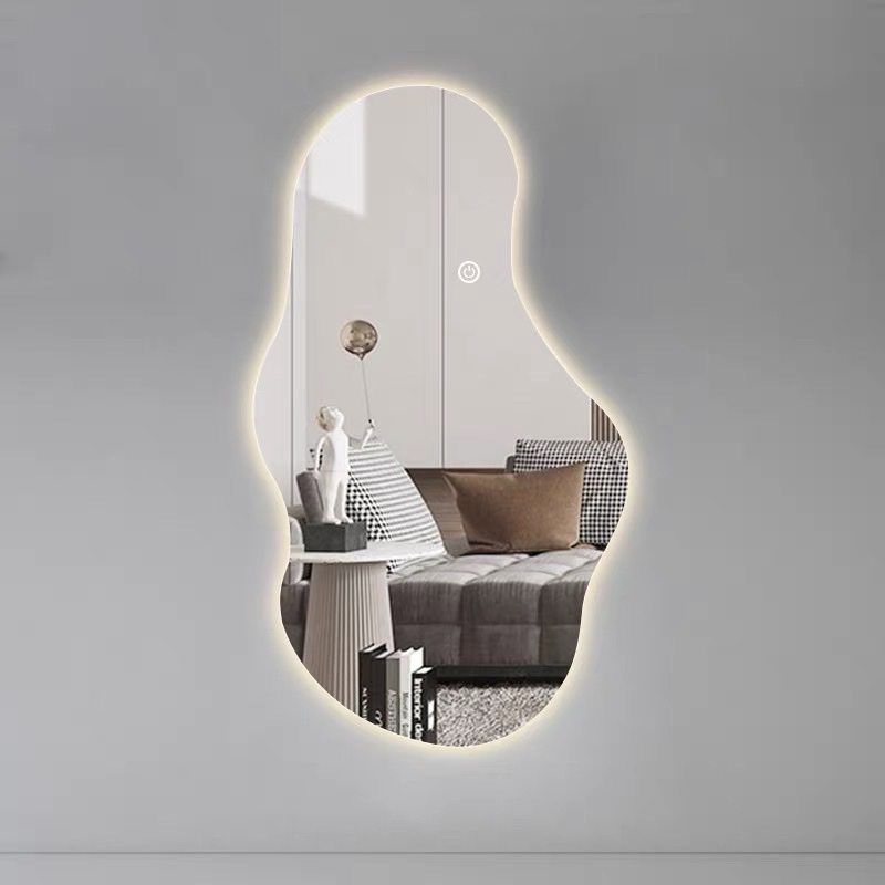 guong-decor-hinh-hat-dau-chan-tron-led-cam-ung-hat
