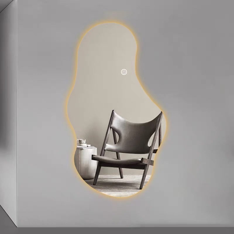 guong-decor-hinh-hat-dau-chan-tron-led-cam-ung-hat