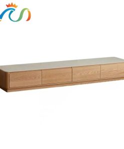 Kệ ti vi, trang trí phòng khách gỗ tự nhiên thiết kế hiện đại KTV32