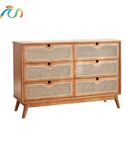 Tủ 6 ngăn gỗ đa năng cánh mây VT35