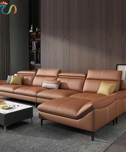 Ghế Sofa văng da sang trọng có gật gù DA LIVA