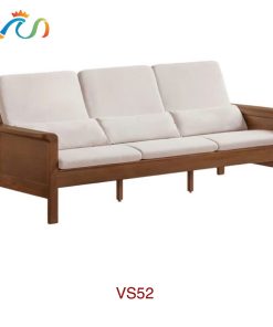 Ghế sofa gỗ đệm nỉ VSGO52