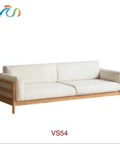 Ghế sofa gỗ đệm nỉ VSGO54