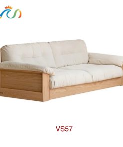 Ghế sofa gỗ đệm nỉ VSGO57
