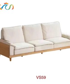Ghế sofa gỗ đệm nỉ VSGO59