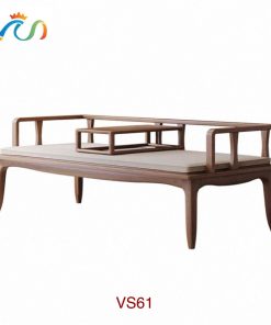 Ghế sofa gỗ đệm nỉ VSGO61