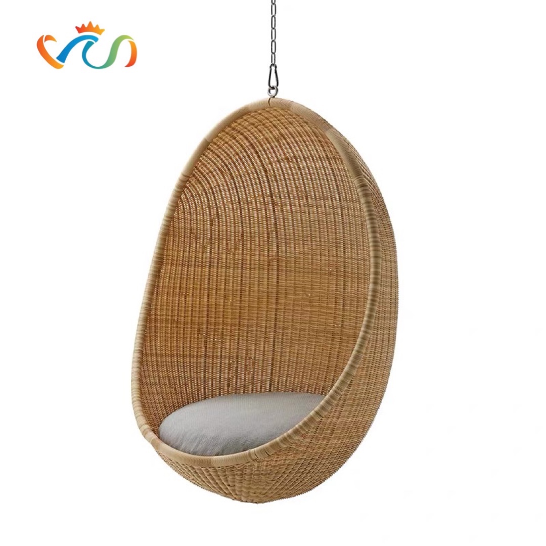 Ghế xích đu mây treo VXM08