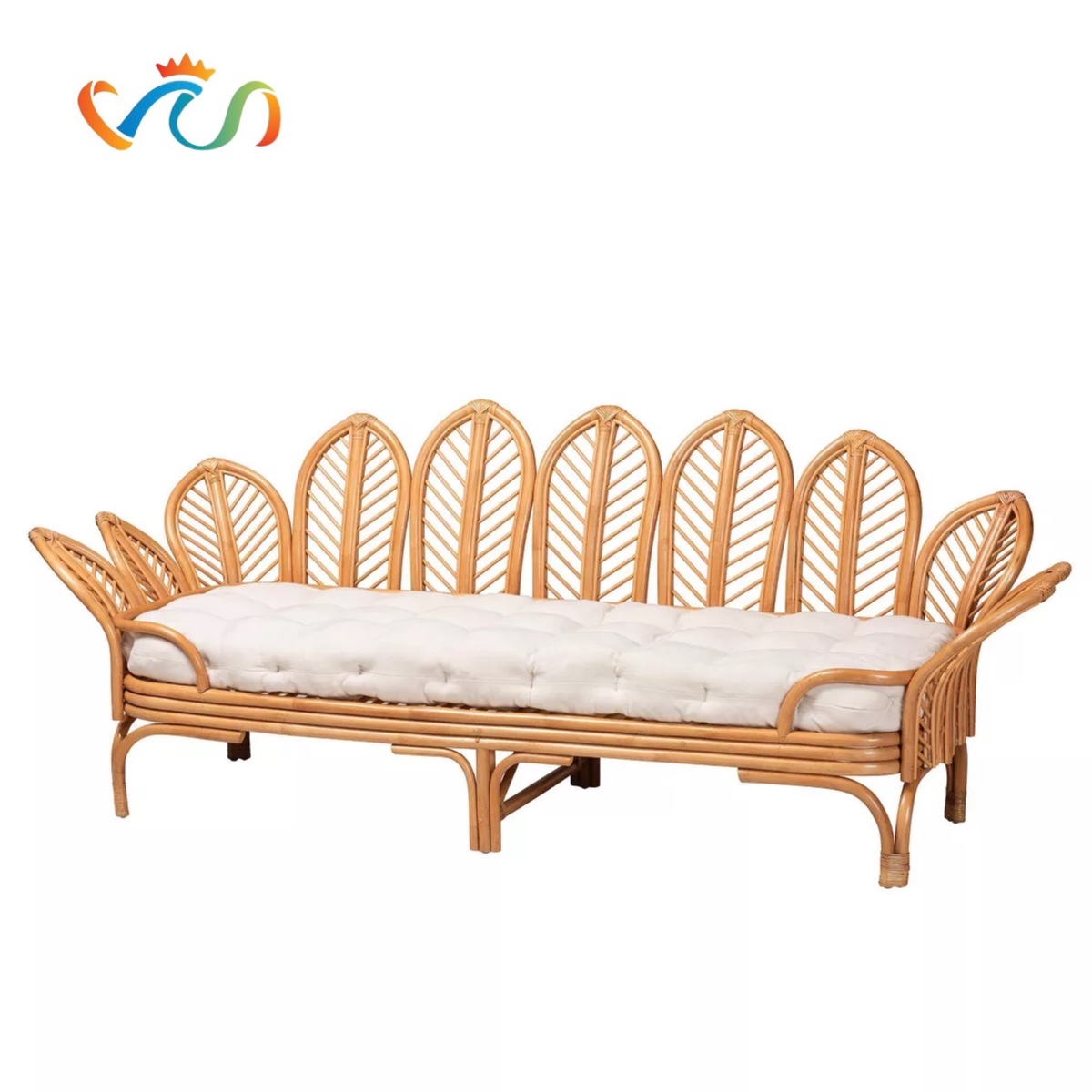 Ghế Sofa Mây VSM07 – Ghế Thư Giãn Decor Phòng Khách & Ban Công
