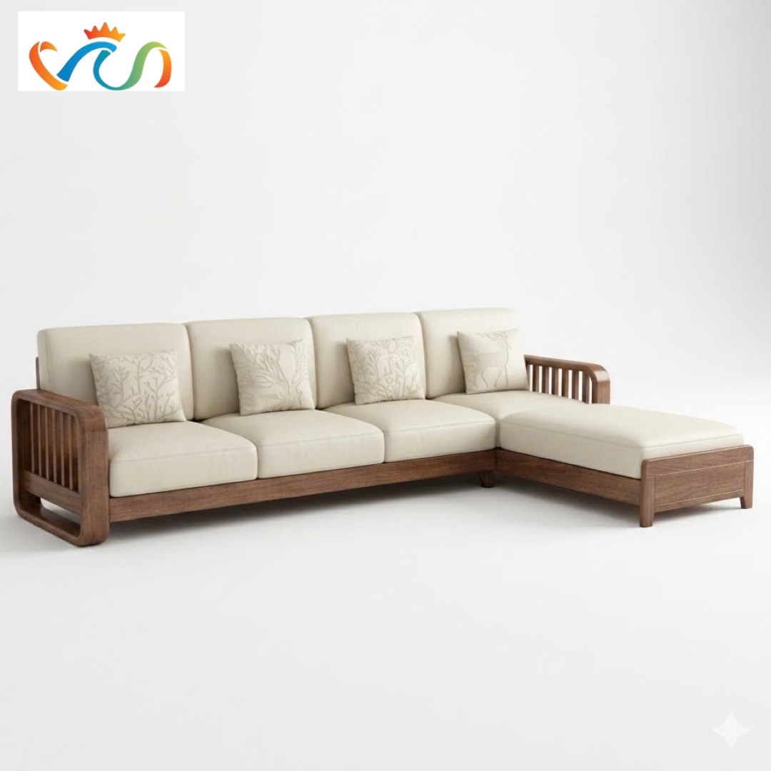 Bộ Ghế sofa gỗ tự nhiên VUADECOR VS140