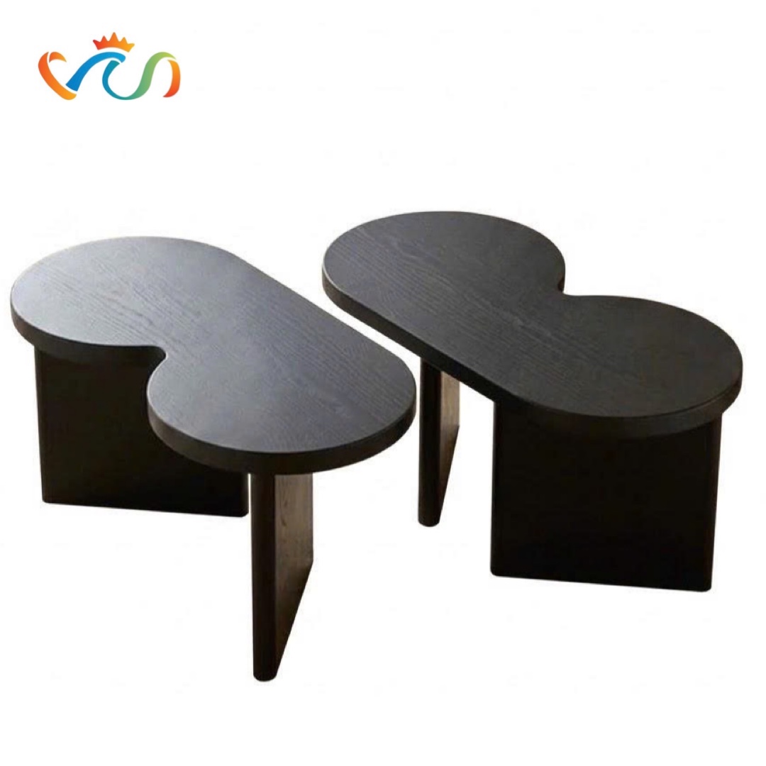 Bàn Trà Gỗ Hình Cánh Bướm Phong Cách Hiện Đại VBT53