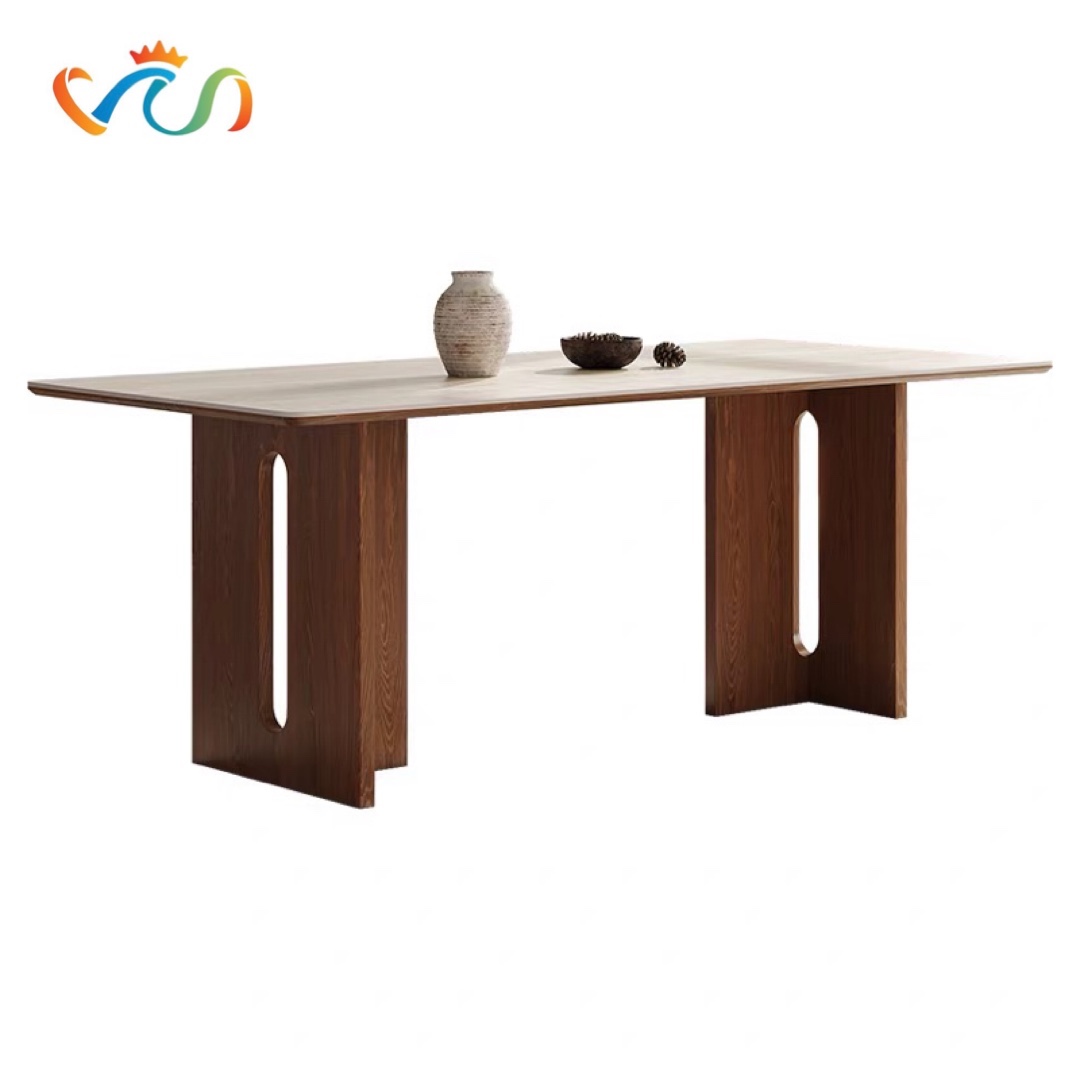 BÀN ĂN OVAL 2 CHÂN TRỤ VBA62 – PHONG CÁCH MODERN - BẮC ÂU
