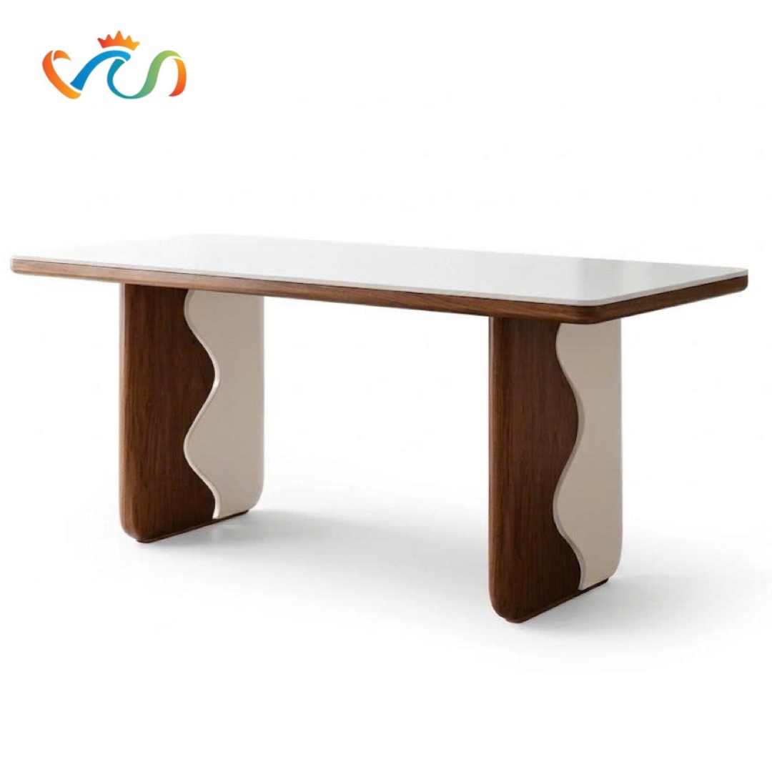 Bàn Ăn Gỗ Tự Nhiên VBA64 phong cách JAPANDI