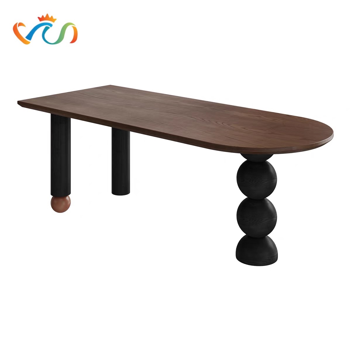 Bàn Ăn Gỗ Tự Nhiên VBA71 phong cách Bắc Âu hiện đại