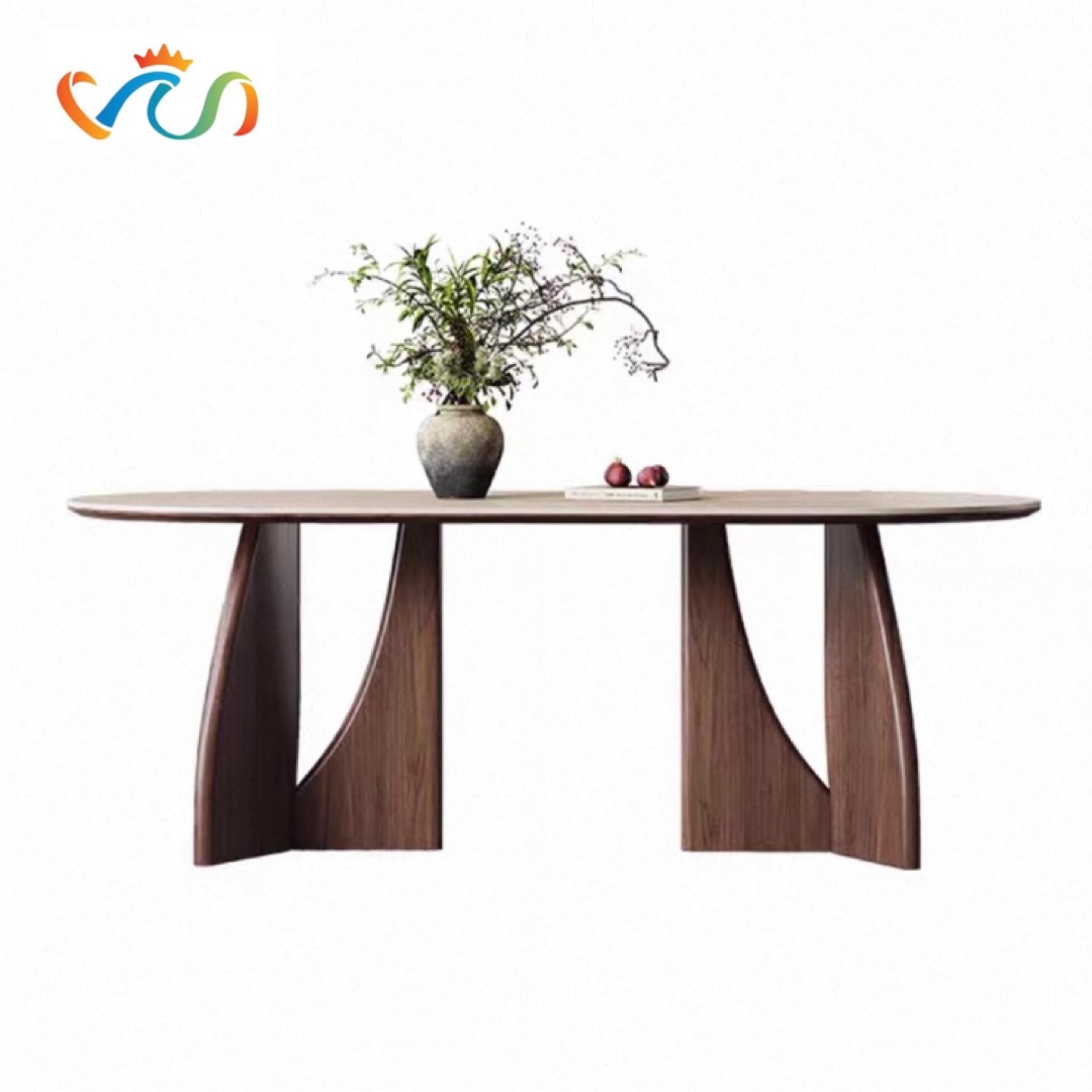 BÀN ĂN CHÂN UỐN NGHỆ THUẬT VBA79  PHONG CÁCH JAPANDI