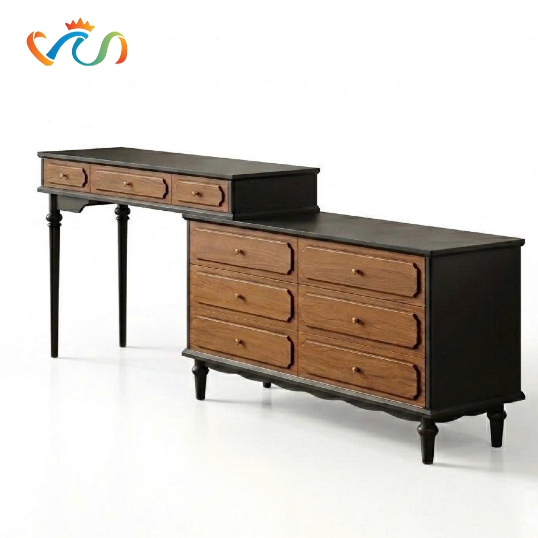Bàn làm việc – bàn trang điểm VB39 phong cách Tân Cổ Điển
