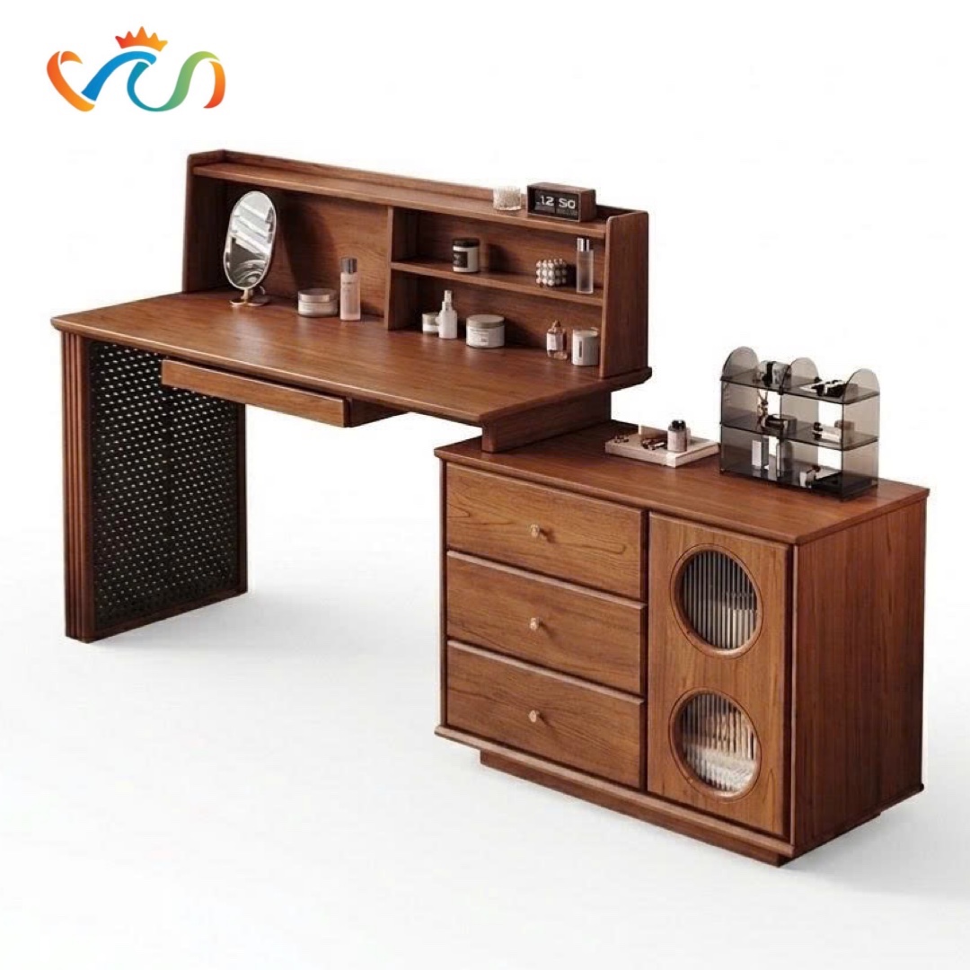 Bàn trang điểm đa năng VB48 phong cách Bắc Âu/Nhật Bản