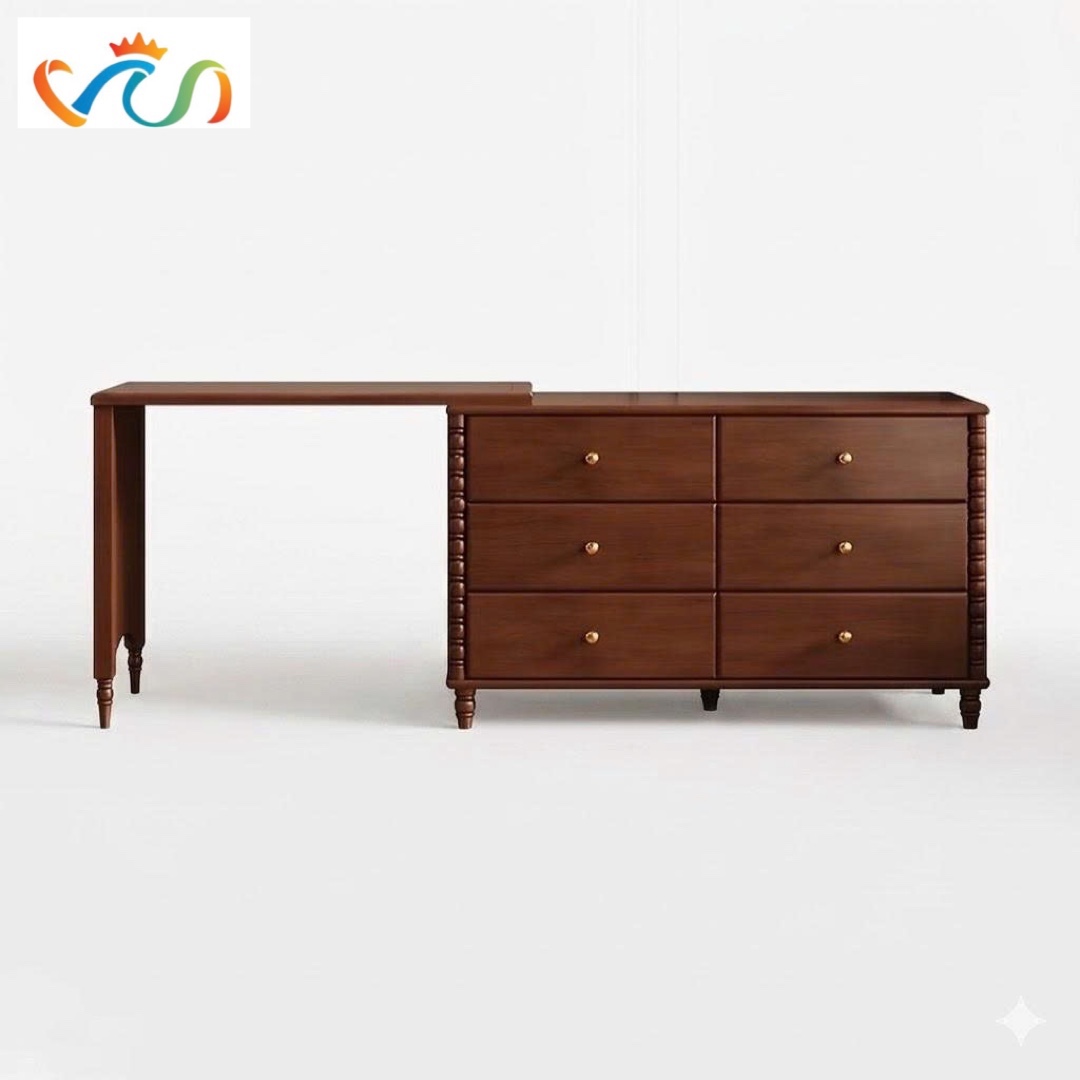 Bàn làm việc – bàn trang điểm VB51 phong cách Bắc Âu hiện đại