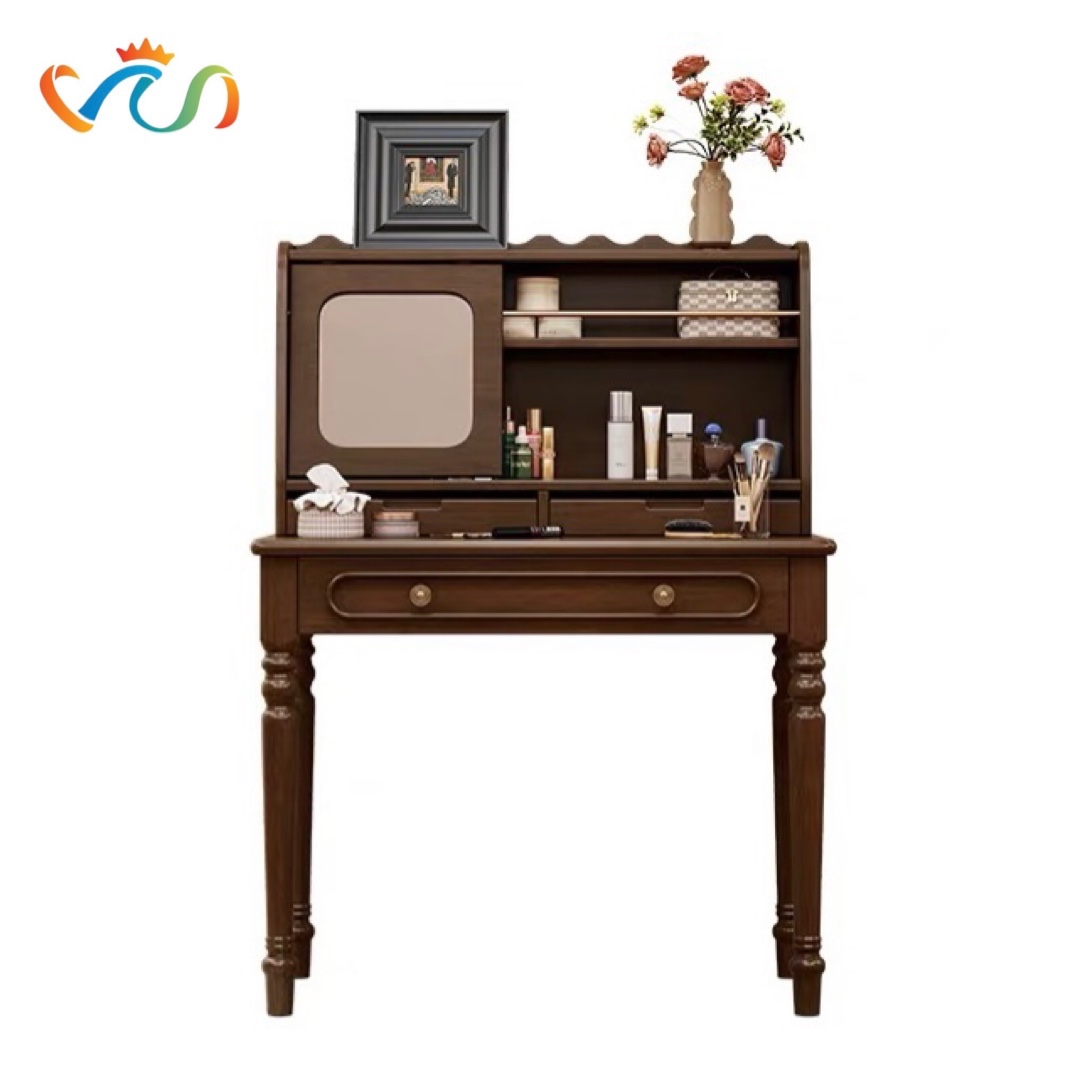 Bàn trang điểm đa năng VB60 phong cách Vintage Tân Cổ Điển