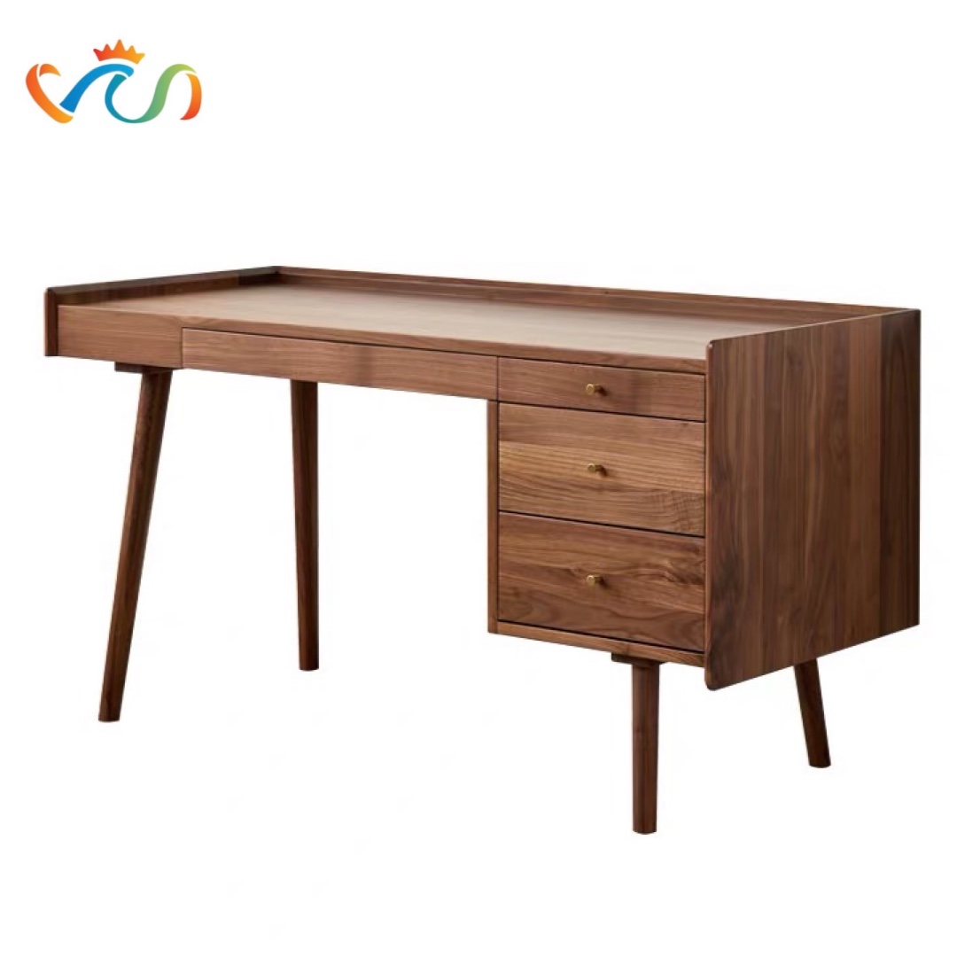BÀN LÀM VIỆC GỖ VB70 – PHONG CÁCH MID-CENTURY MODERN ĐA NĂNG & SANG TRỌNG