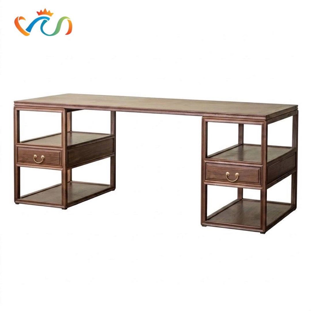 BÀN LÀM VIỆC GỖ VB77 – PHONG CÁCH INDOCHINE