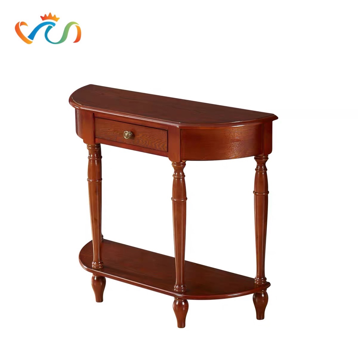 Tủ kệ Console trang trí VT84 phong cách Vintage tân cổ điển