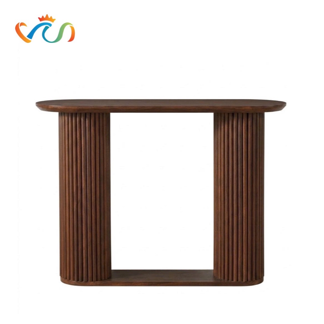 TỦ KỆ CONSOLE GỖ VT98 – PHONG CÁCH JAPANDI HIỆN ĐẠI TINH TẾ