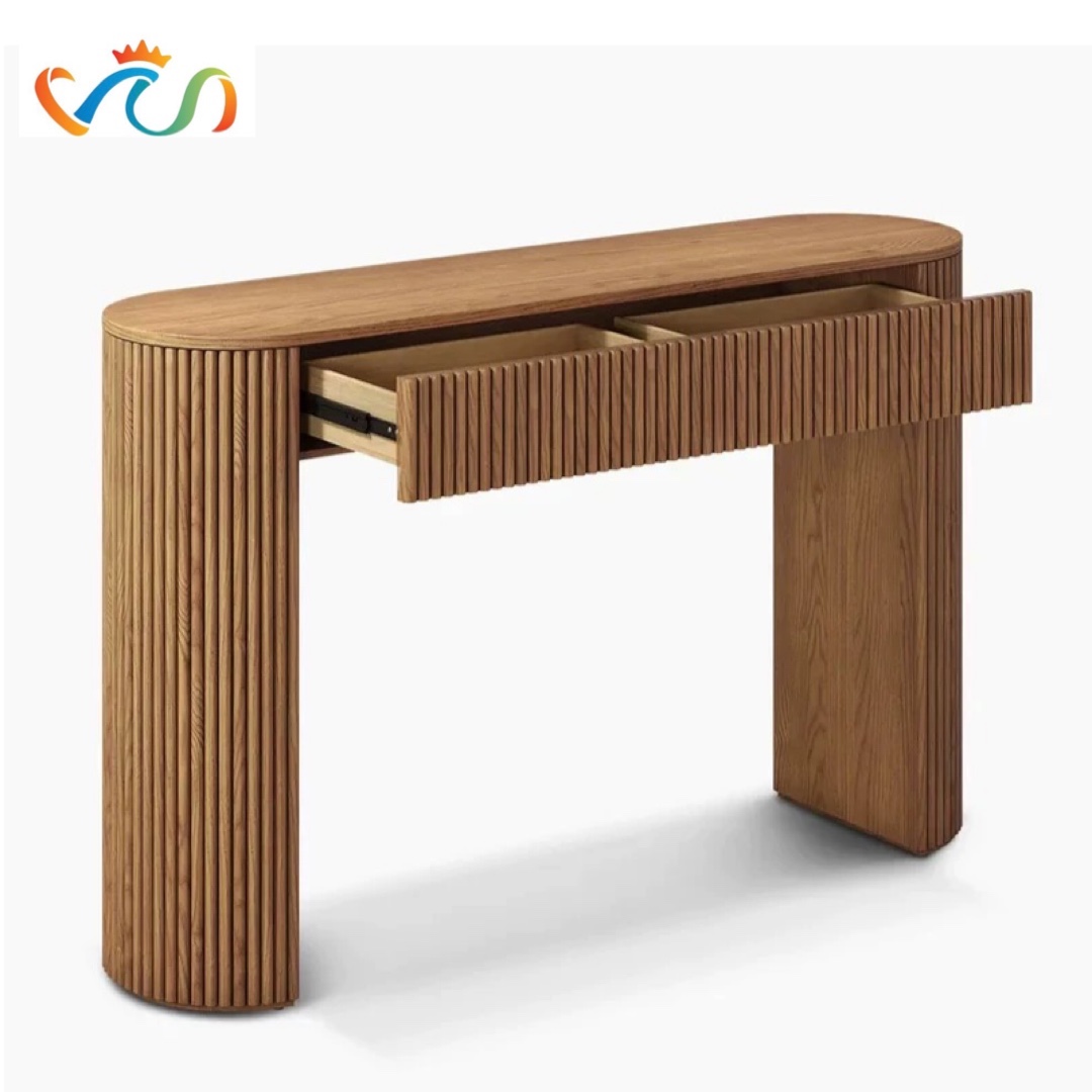 TỦ KỆ CONSOLE GỖ VT99 – PHONG CÁCH JAPANDI HIỆN ĐẠI TINH TẾ