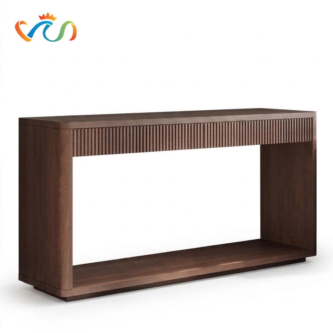 TỦ KỆ CONSOLE GỖ VT100 – PHONG CÁCH JAPANDI HIỆN ĐẠI TINH TẾ