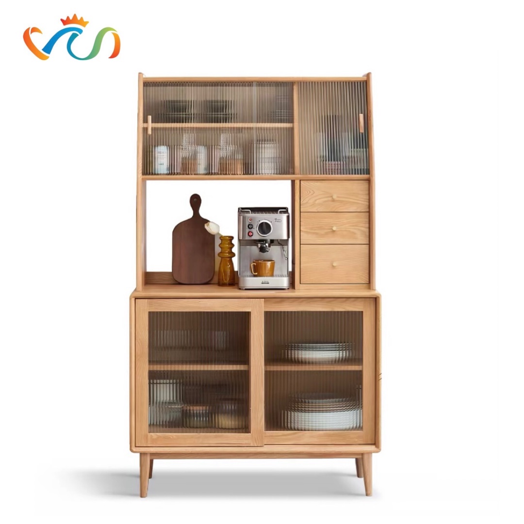 Tủ bếp VUADECOR VT111 phong cách JAPANDI hiện đại