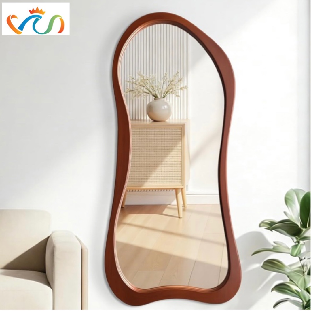 Gương khung gỗ tự nhiên VUADECOR VGG01