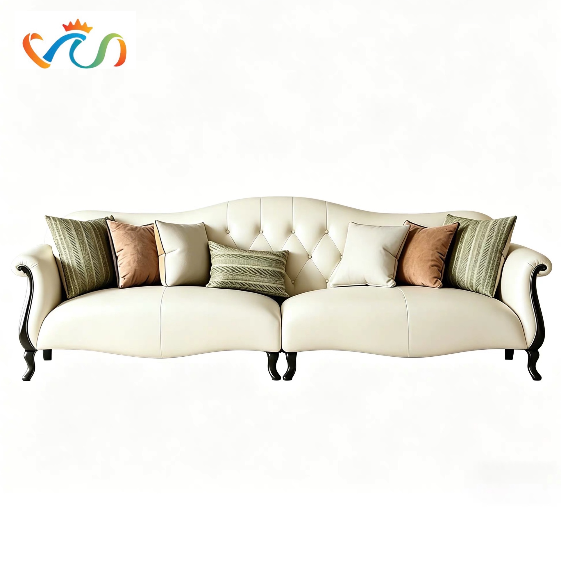 Ghế Sofa Gỗ Phong Cách Tân Cổ Điển VUADECOR VS144