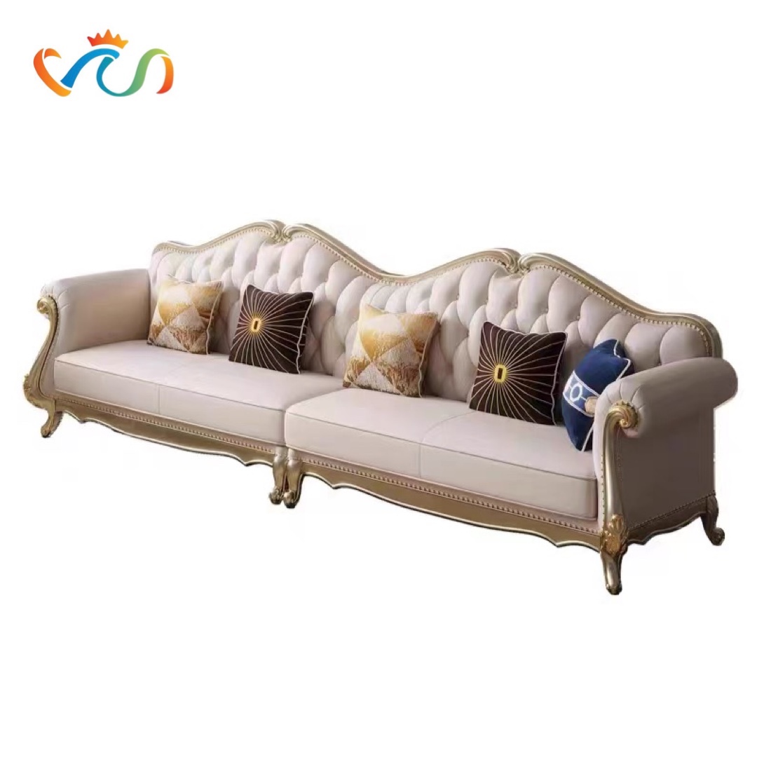 Ghế Sofa Gỗ Phong Cách Tân Cổ Điển VUADECOR VS147